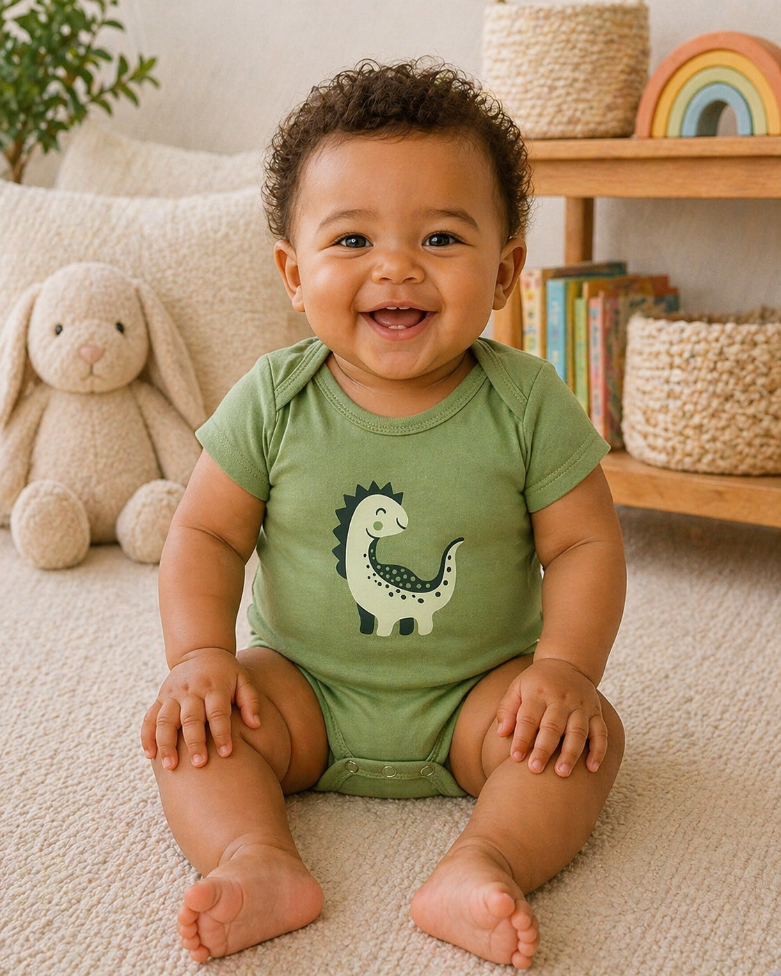 Kit Body M. Kids 4 Peças - Dinosaur