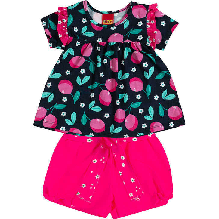 Conjunto Infantil Menina Limões Kyly