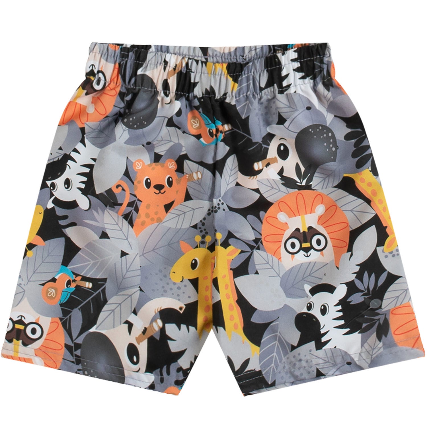Conjunto Kyly Masculino - Bichinhos Safari Mescla