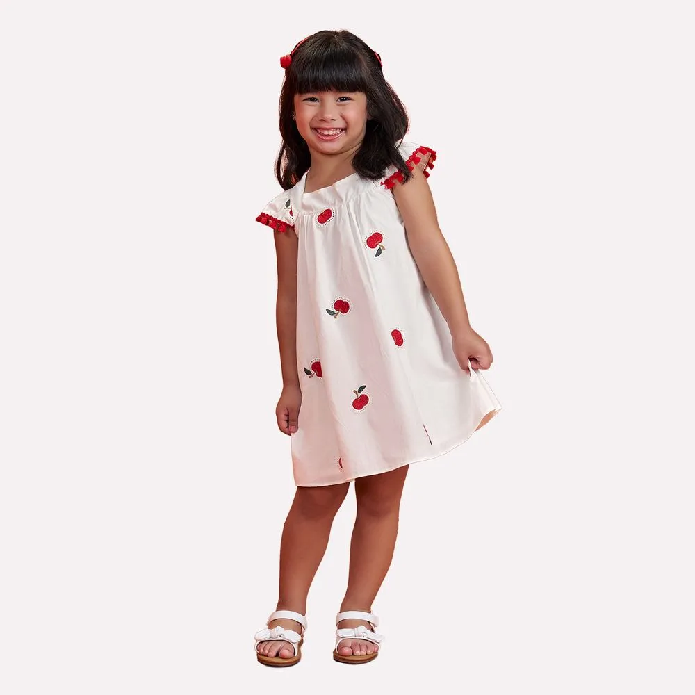 Vestido Nanai - Cerejinha no Tricoline
