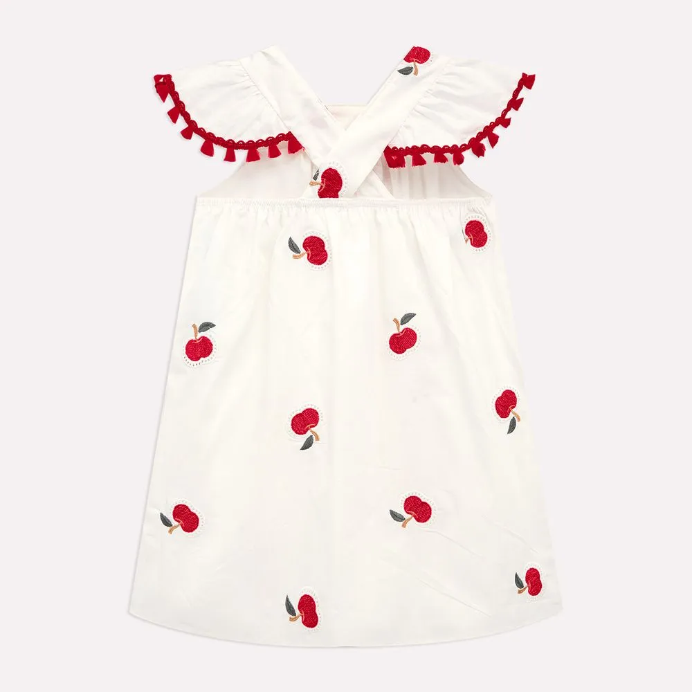 Vestido Nanai - Cerejinha no Tricoline