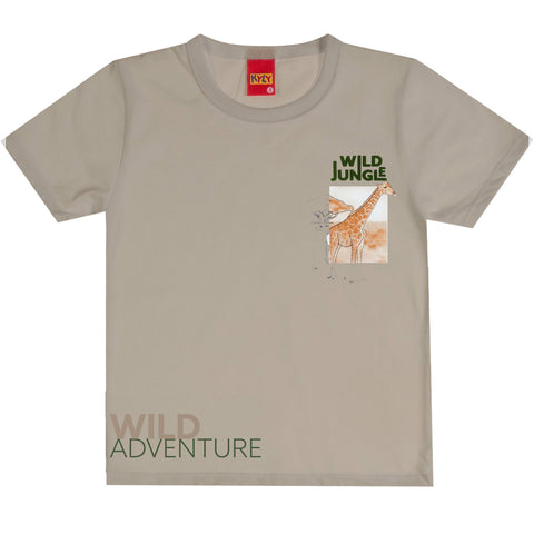 Conjunto Kyly Menino - Wild Giraffe