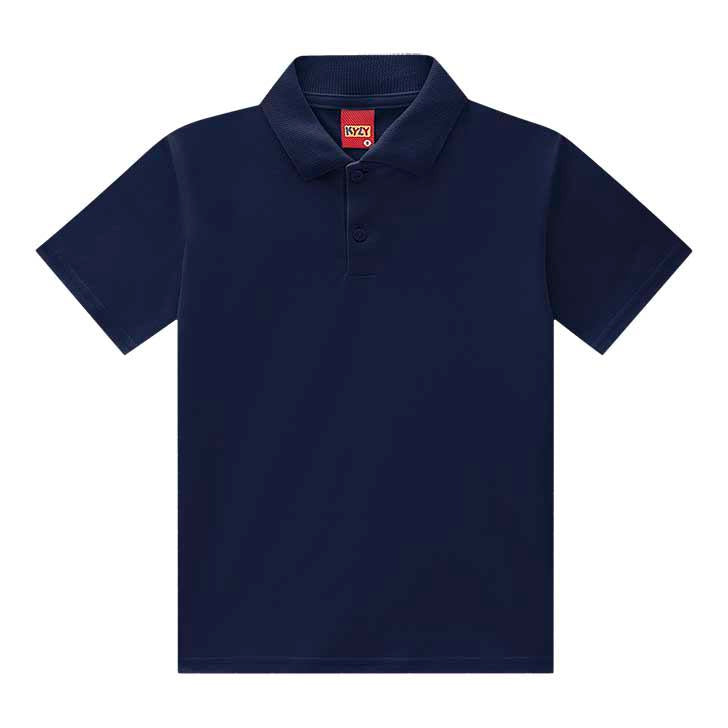 Camiseta Kyly Gola Polo -  Marinho