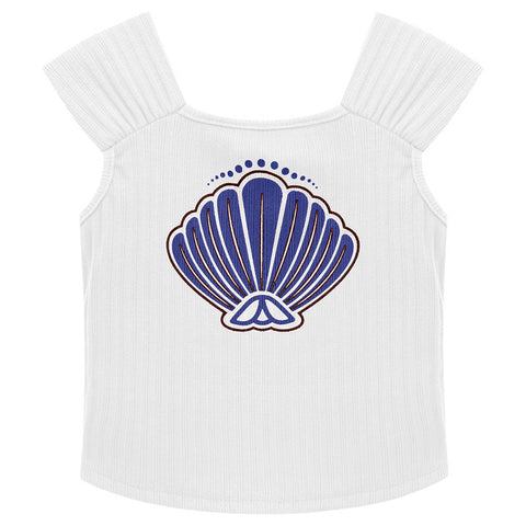 Conjunto Nanai Azul - Conchas marinhas