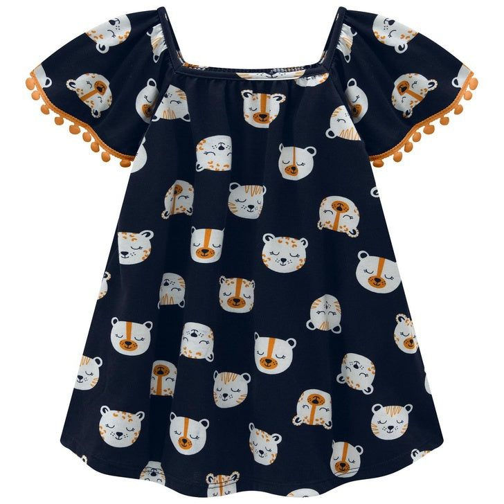 Vestido Kyly -  Ursinho Fofo