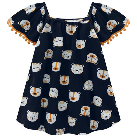 Vestido Kyly -  Ursinho Fofo