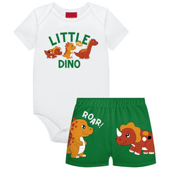 Conjunto Kyly Masculino - Dinossauros bebê