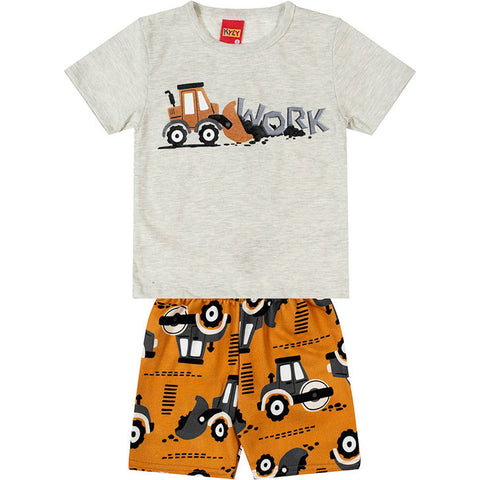 Conjunto Kyly Masculino - Retroescavadeira