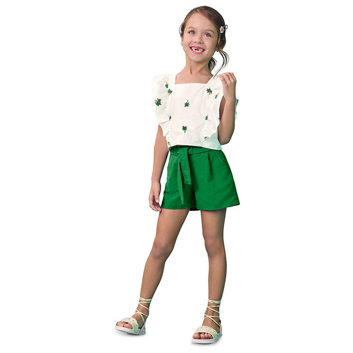 Conjunto Nanai Verde - Coqueiros de babadinho
