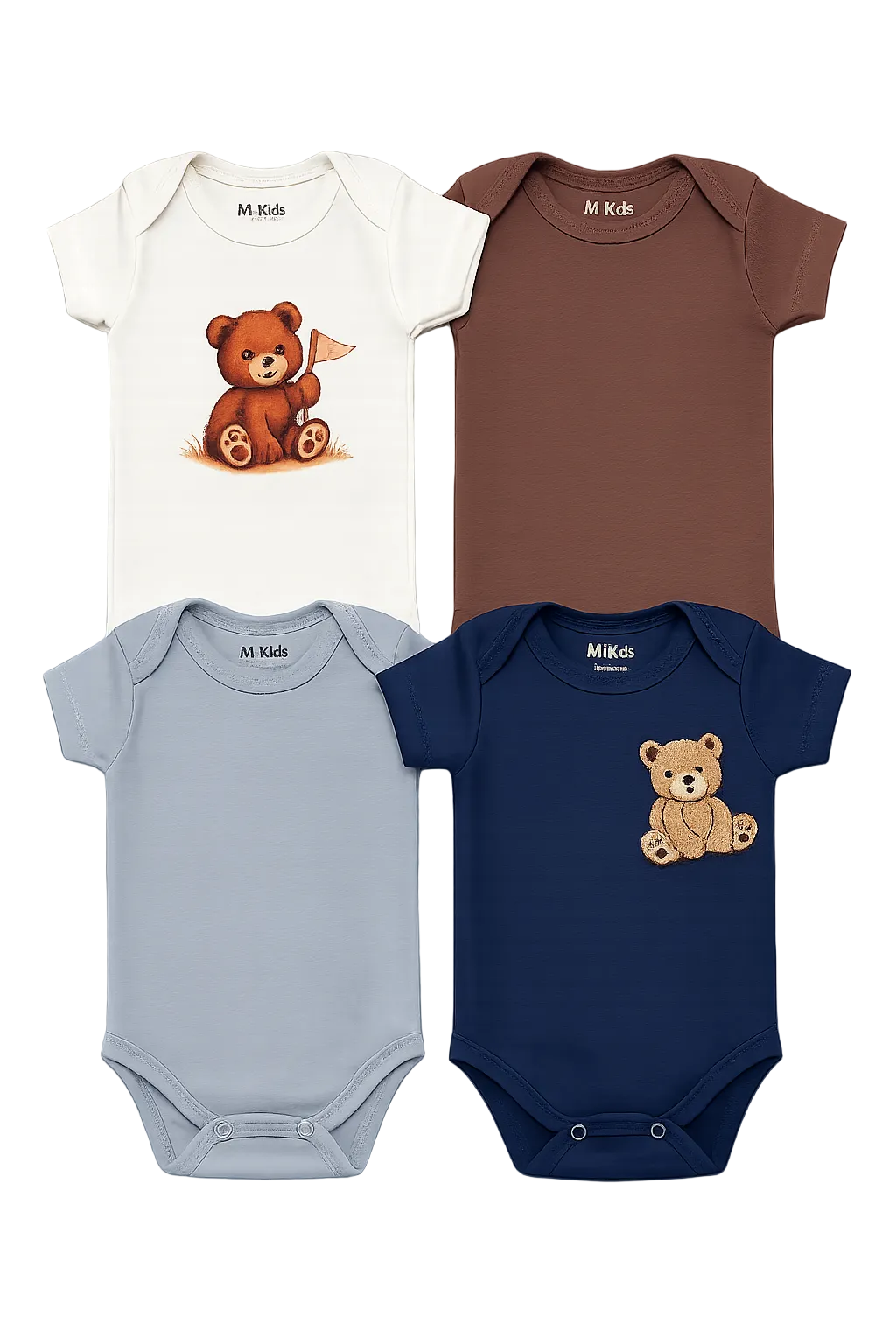 Kit Body M. Kids 4 Peças - Bear