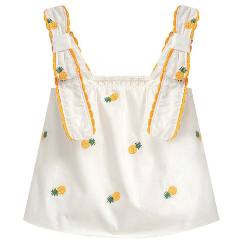 Conjunto Nanai Branco - Abacaxi