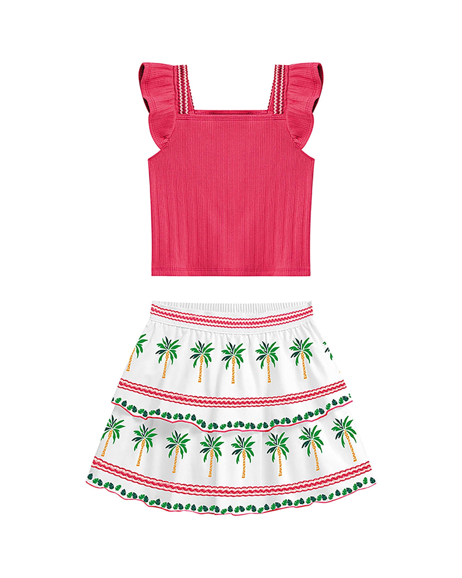 Conjunto Nanai Rosa -  Coqueiros