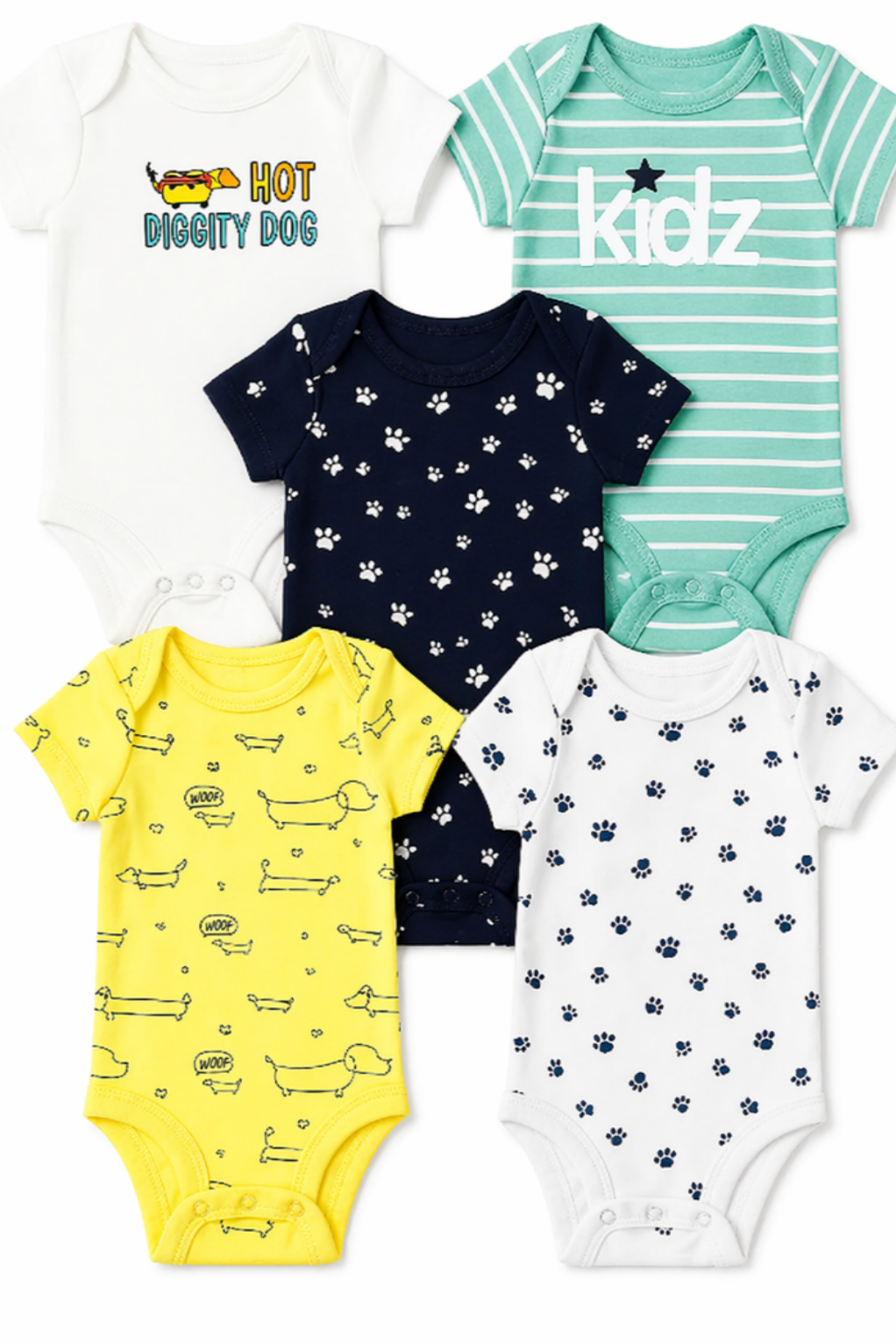 Kit Body Kidz 5 Peças - HOT DOG