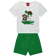 Conjunto Kyly Masculino - Animais