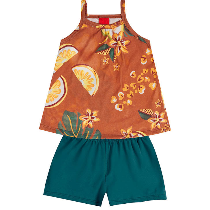 Conjunto Kyly - Menina Estampa Floral