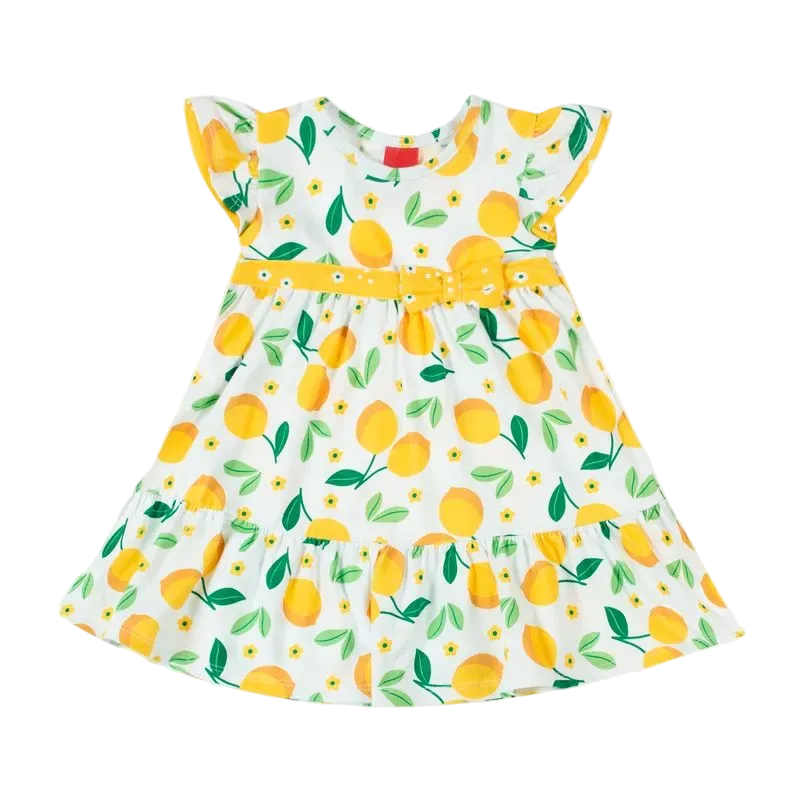 Vestido Kyly Menina - Limões