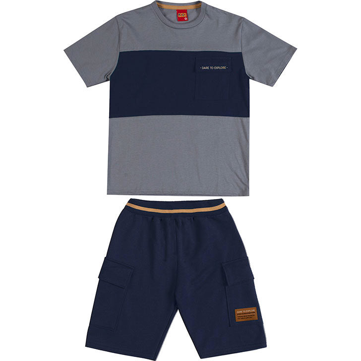 Conjunto Kyly Masculino - Lettering Dare to Explore