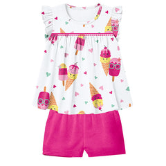 Conjunto Menina Kyly - Sorvetinho Feliz