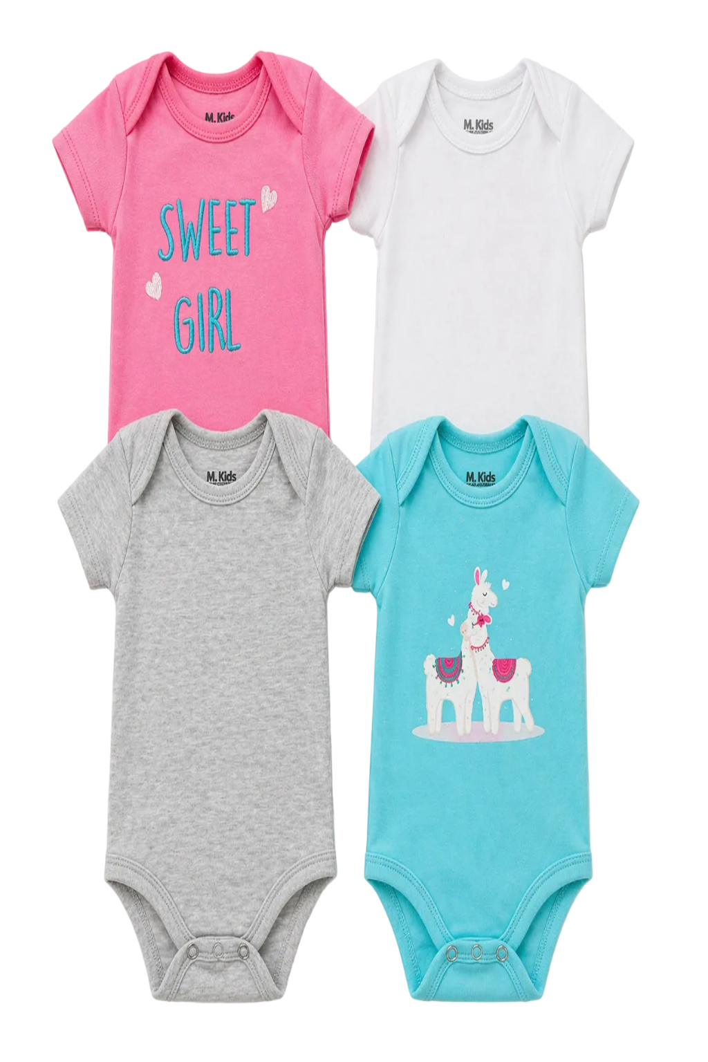 Kit Body M. Kids 4 Peças - Estilosa