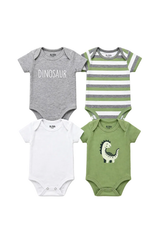 Kit Body M. Kids 4 Peças - Dinosaur