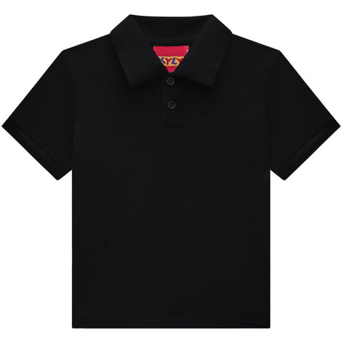 Camiseta Kyly Gola Polo -  Preto