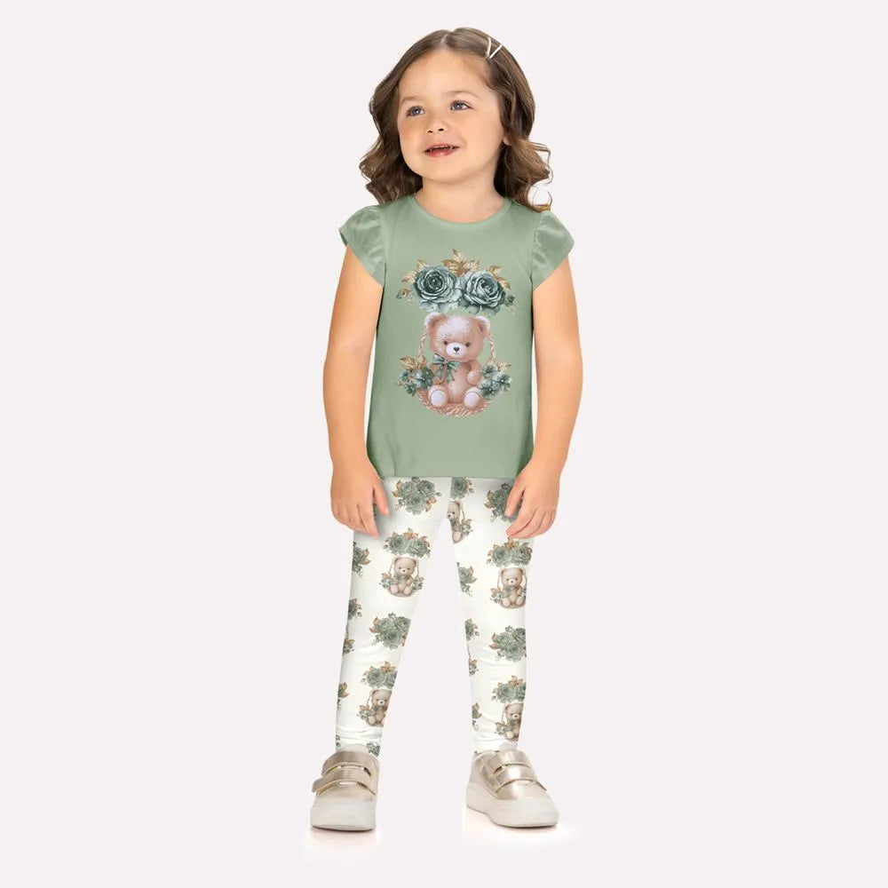 Conjunto Milon -  Ursinho Florido