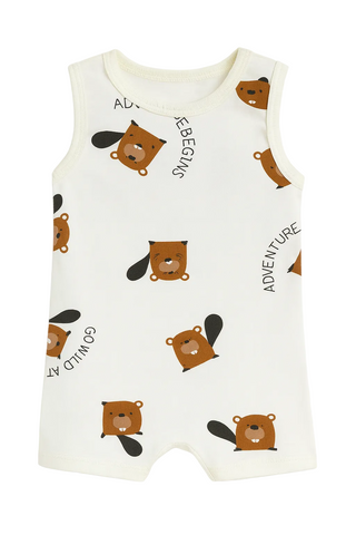 Romper Kidz Masculino - Esquilo Adventure