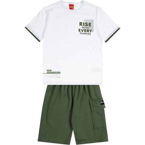 Conjunto Kyly Masculino - Lettering Rise Every