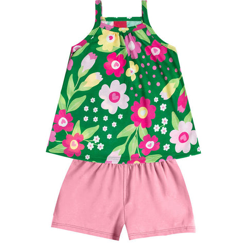 Conjunto Kyly - Menina Estampa Floral