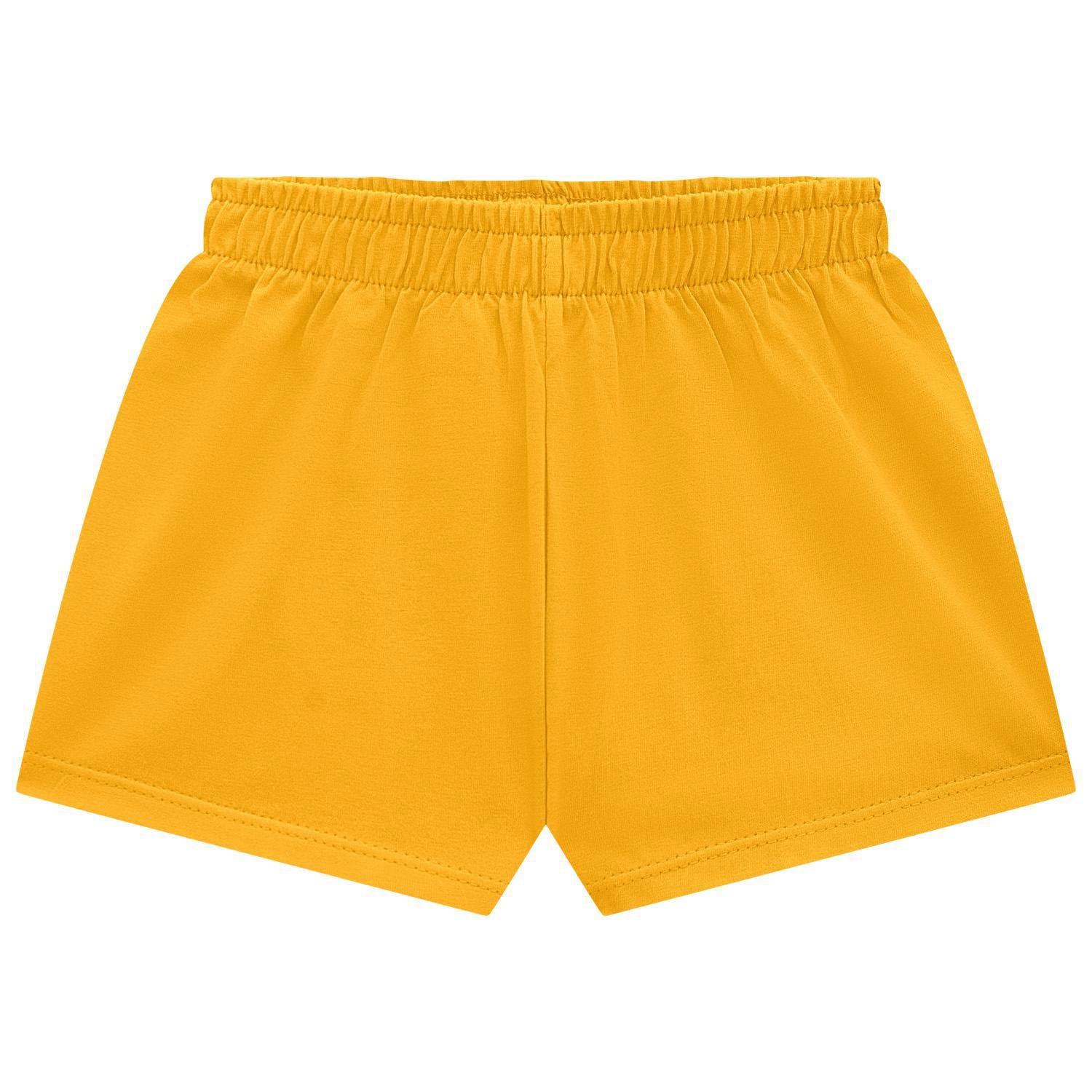 Conjunto Kyly - Laranja Florais